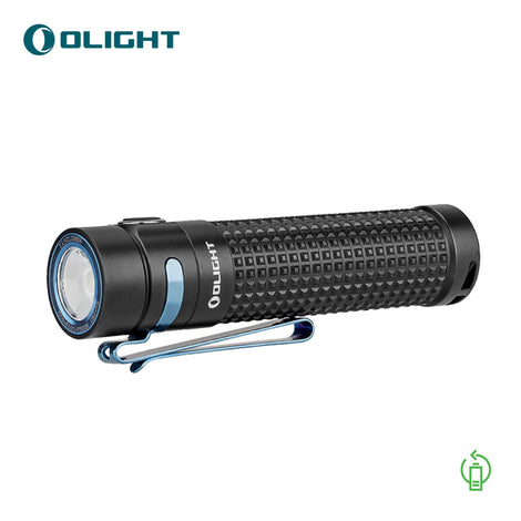 Linterna Recargable de Mano S2R BATON II Negra Olight Olight 