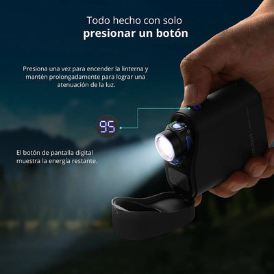 Linterna de Mano Recargable BATON 4 PREMIUM Negra Olight Linterna Olight 
