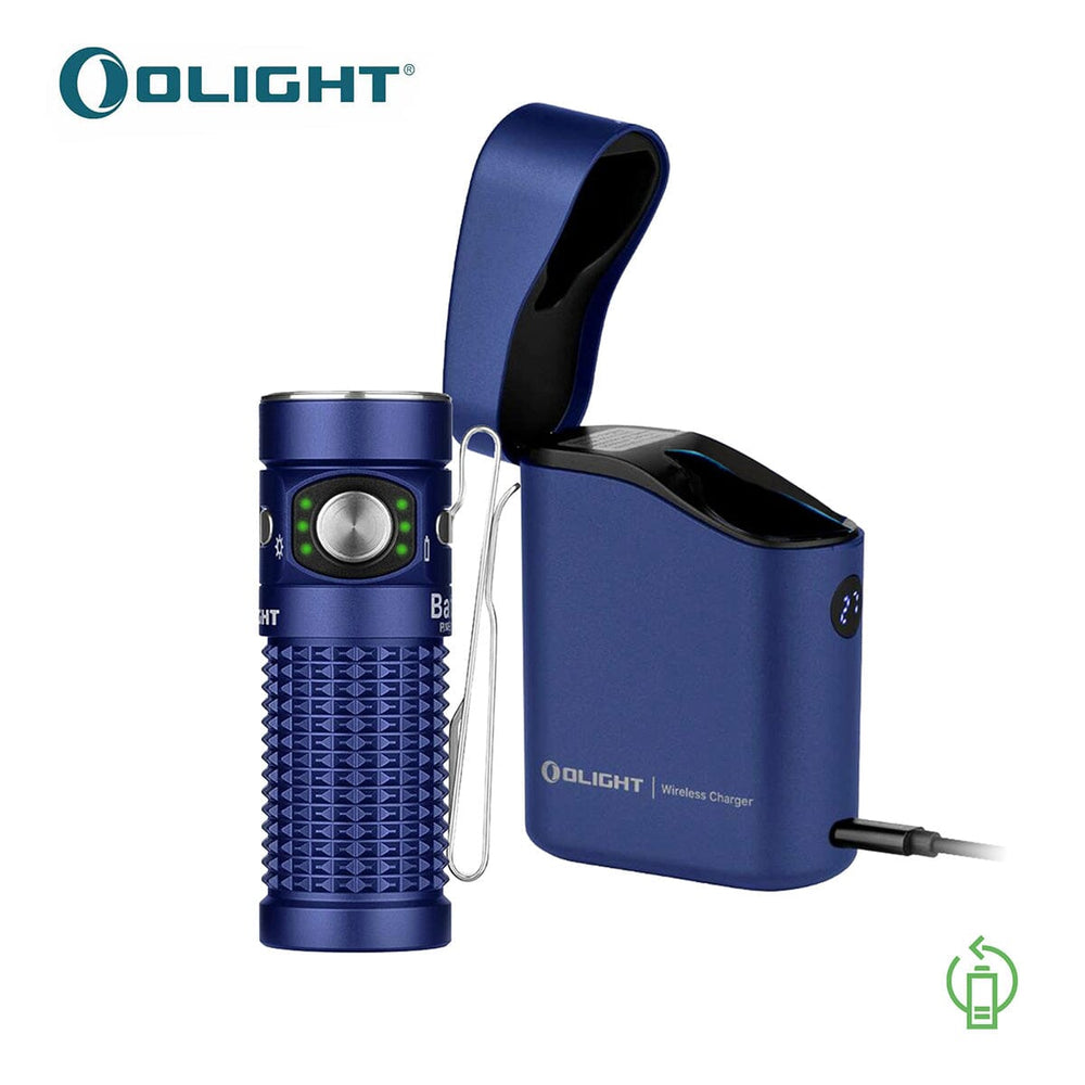 Linterna de Mano Recargable BATON 4 PREMIUM Azul Olight Linterna Olight 