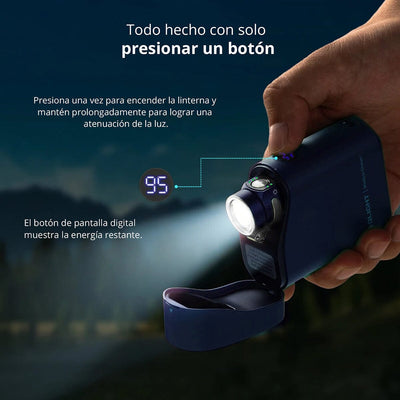 Linterna de Mano Recargable BATON 4 PREMIUM Azul Olight Linterna Olight 