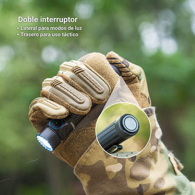 Linterna de Mano Recargable WARRIOR MINI 3 Negra Olight Linterna Olight 