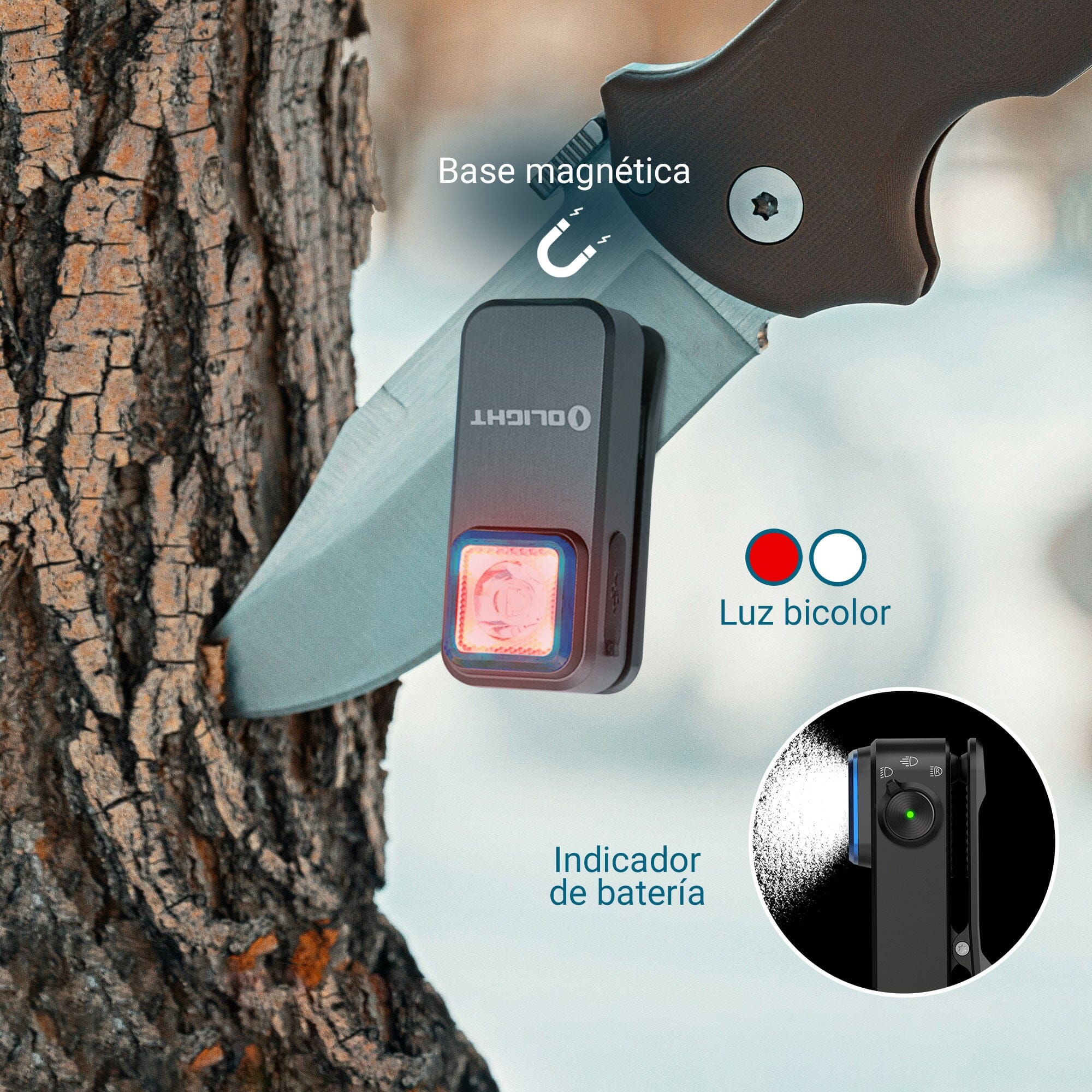 Olight Oclip Pro Linterna Led Recargable Con Clip Magnetica Linterna Olight 