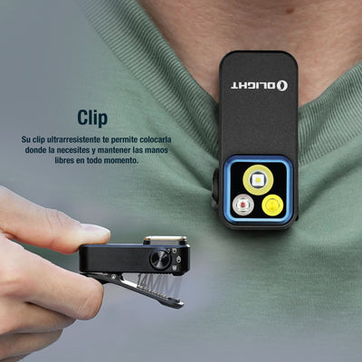 Olight Oclip Pro Linterna Led Recargable Con Clip Magnetica Linterna Olight 