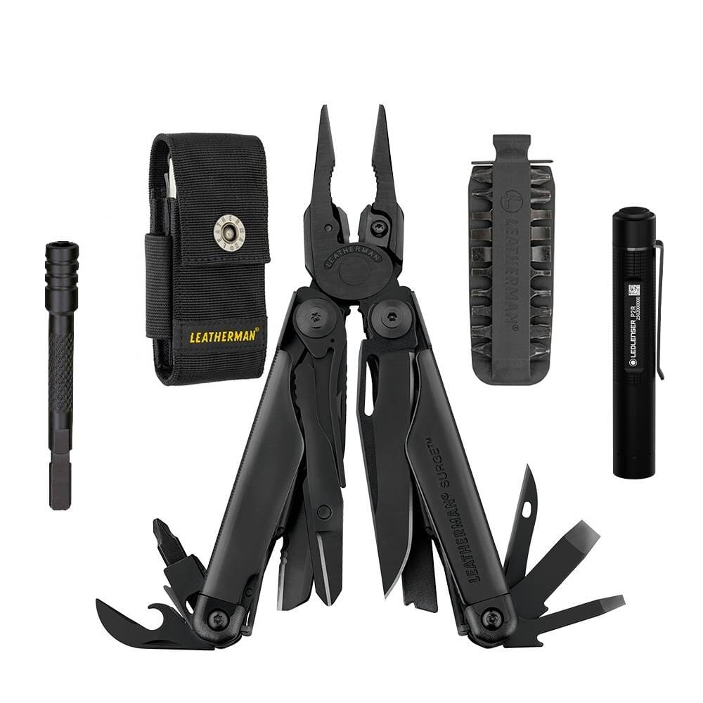 KIT SURGE #2 | Incluye Linterna P2R CORE y Extensión Leatherman Leatherman 