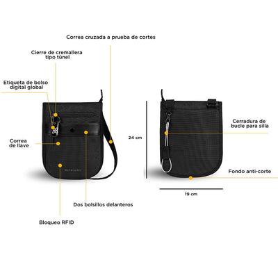 Bolsa de Viaje Chica PRIMA AT Carbon Sherpani Sherpani 