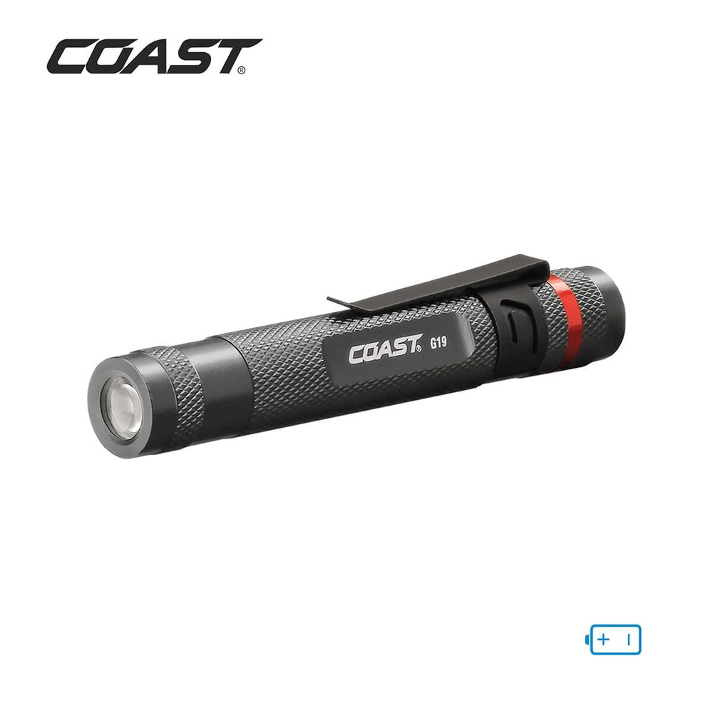 Linterna Dual de Inspección G19 Negra Coast