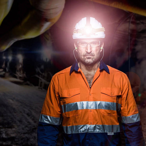 Linterna Antiexplosiva de Cabeza EXH8 Amarilla Ledlenser Ledlenser 