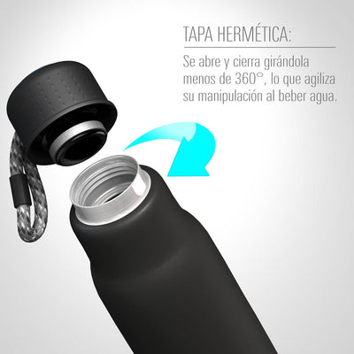 Termo de Acero Inoxidable de 500 ml Blanco Toho Outdoor Toho Outdoor 