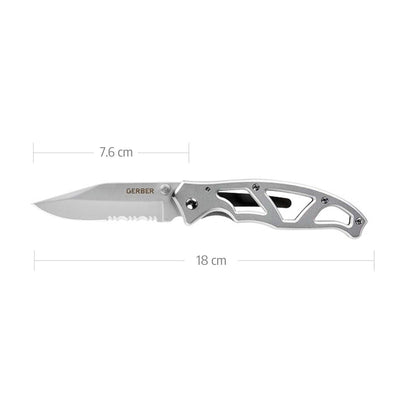 Navaja Combinada PARAFRAME I Plata Gerber Gerber 