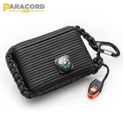 Kit de Supervivencia Negro Paracord Paracord 