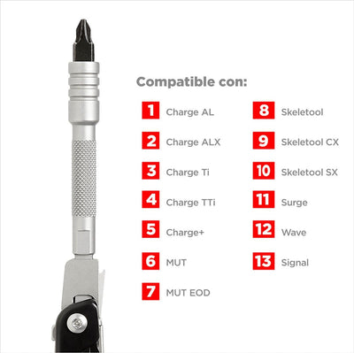 Extensión para Puntas Intercambiables Negra Leatherman Leatherman 
