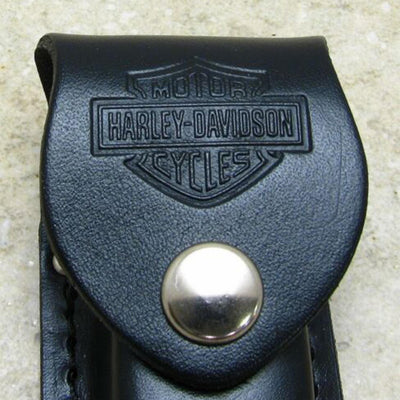 Funda de Piel Genuina Negra Harley Davidson Harley Davidson 
