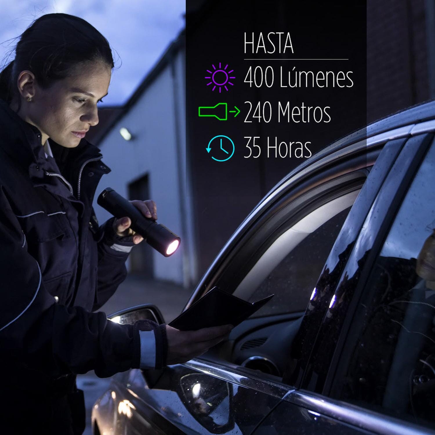 Linterna de Mano T7M Negra Ledlenser Ledlenser 