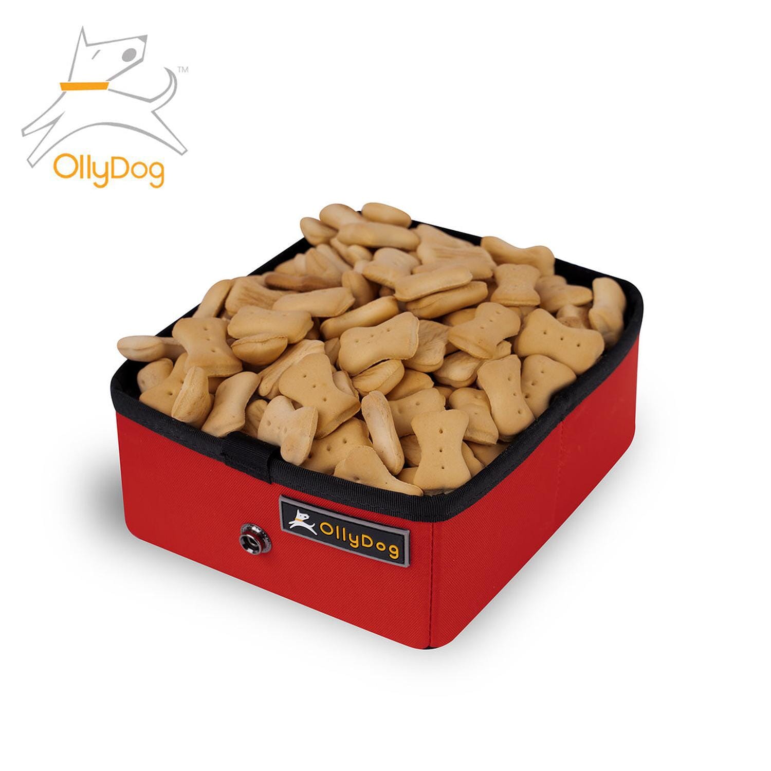 Tazón para Perro FIESTA Rojo Ollydog Ollydog 