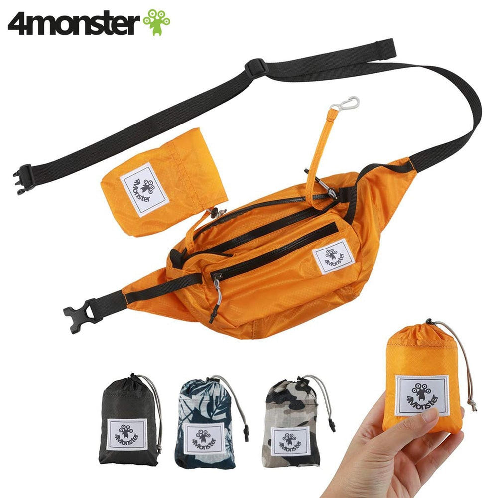 Cangurera de Nylon Negro 4Monster Cangurera 4Monster Naranja 