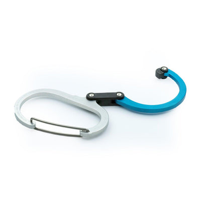 Mosquetón Giratorio Chico HEROCLIP Azul Gear Aid Gear Aid 