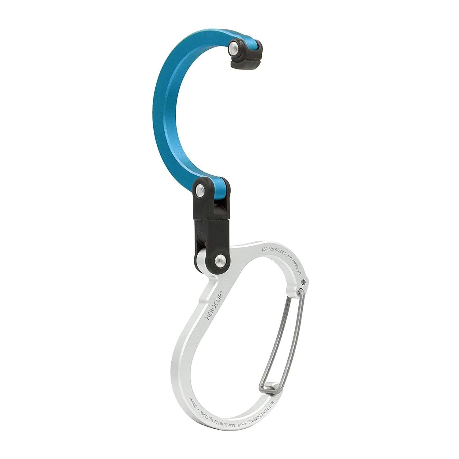 Mosquetón Giratorio Chico HEROCLIP Azul Gear Aid Gear Aid 