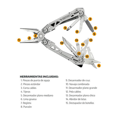 Multiherramienta SUSPENSION-NXT Plata Gerber Gerber 