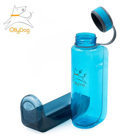 Botella de Agua para Perro 1 lt FLAME Naranja Ollydog Ollydog 