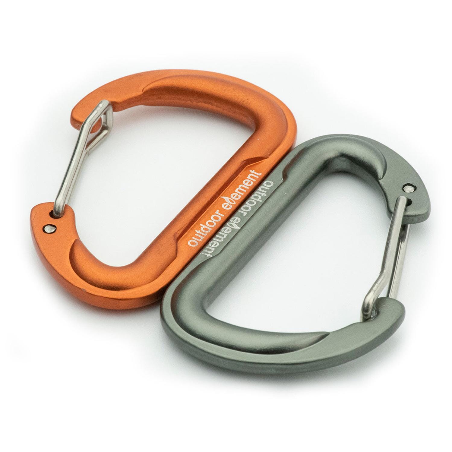 Juego de 6 Mosquetones GEARBINER Multicolor Outdoor Element Outdoor Element 