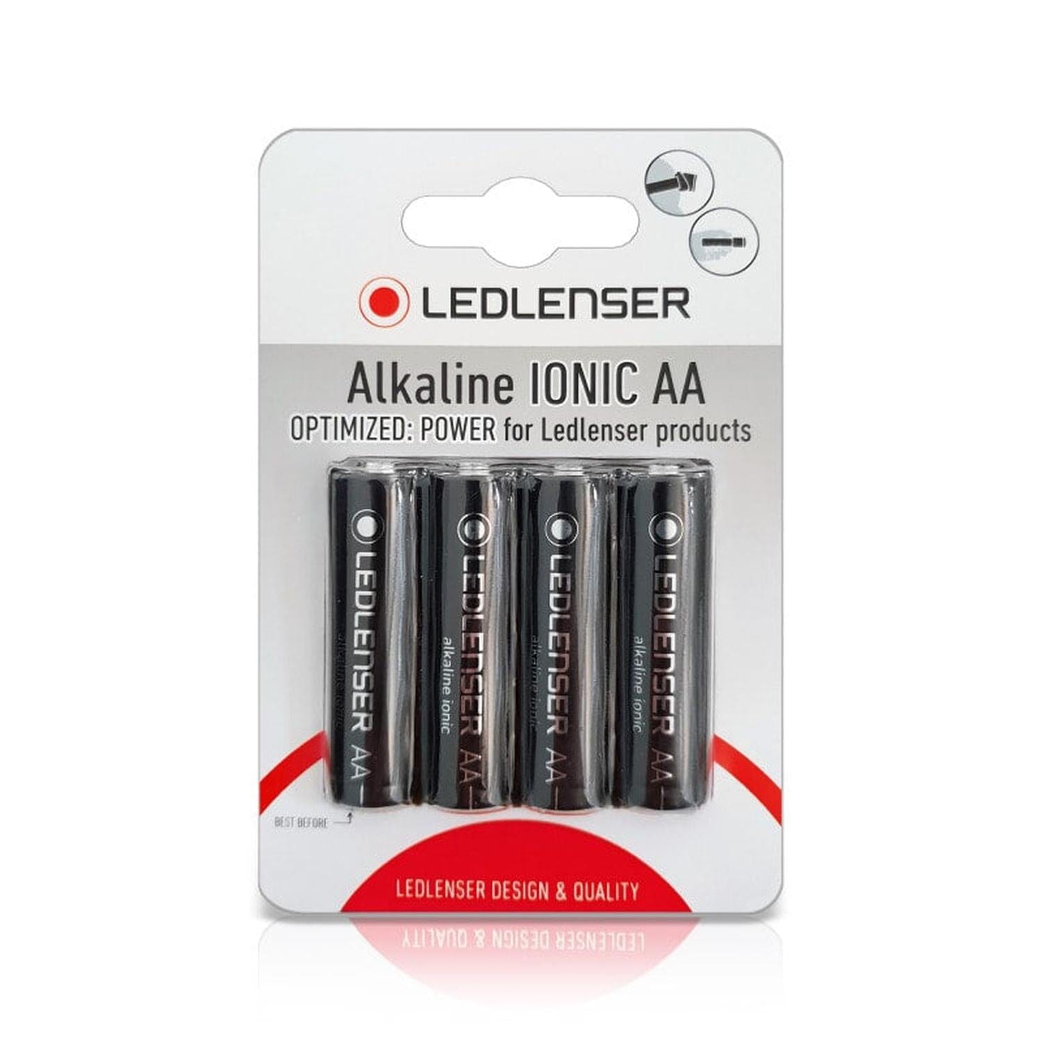 Paquete de 4 Pilas Alcalinas 500980 Ledlenser Ledlenser 