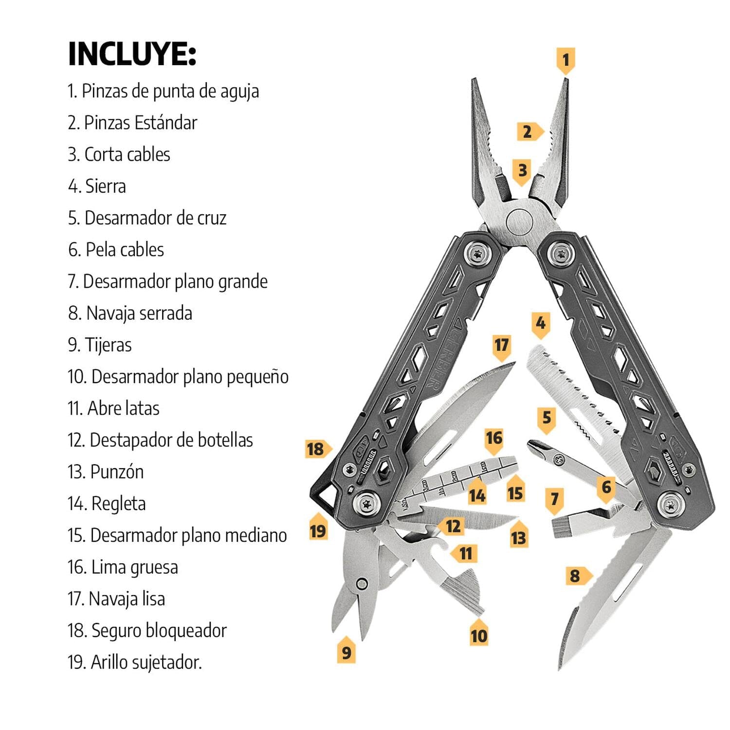 Multiherramienta TRUSS Gris Gerber Gerber 