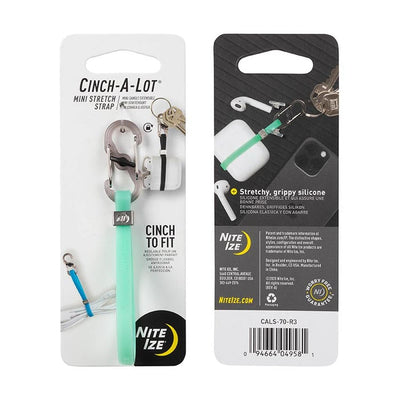Llavero Ajustable CINCH-A-LOT Negro Nite Ize Nite Ize Turquesa 