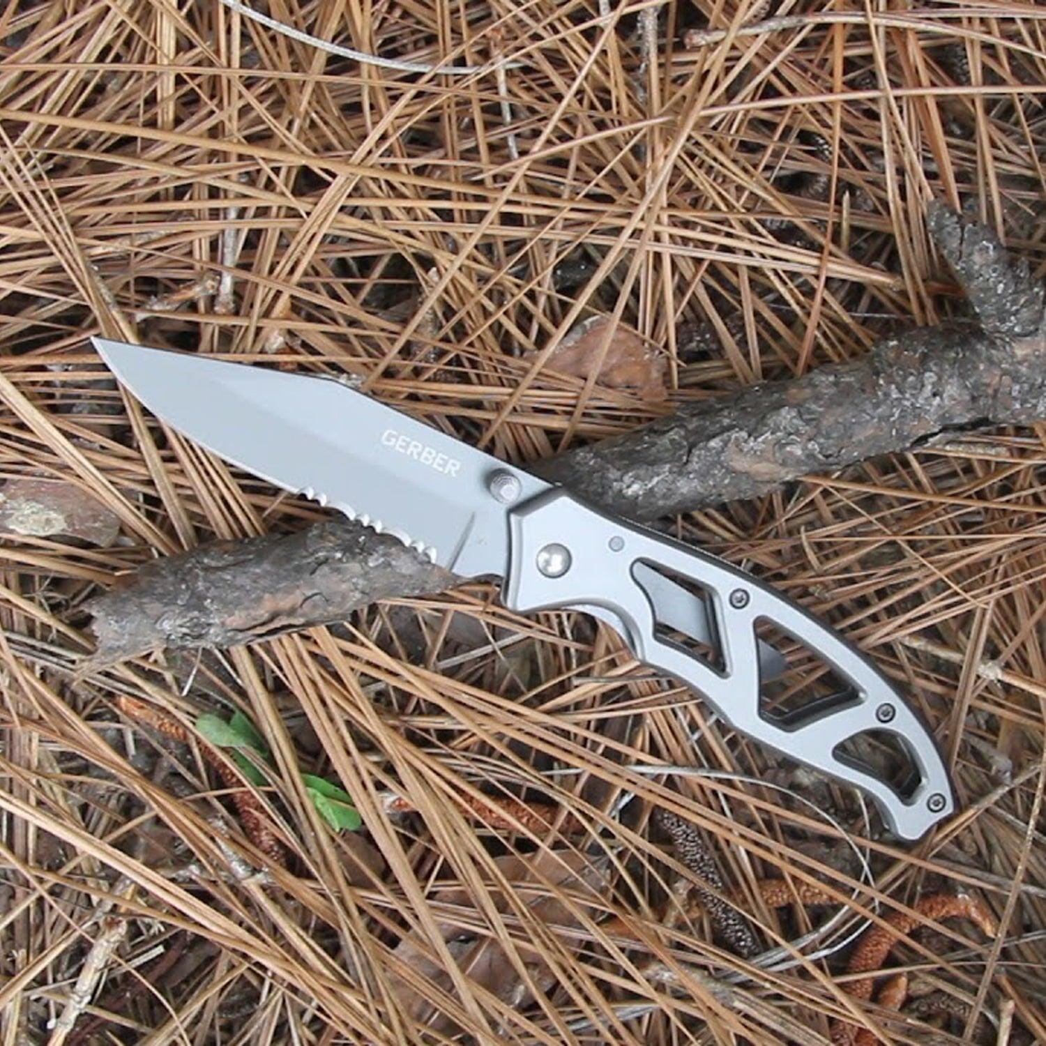 Navaja Combinada PARAFRAME I Plata Gerber Gerber 