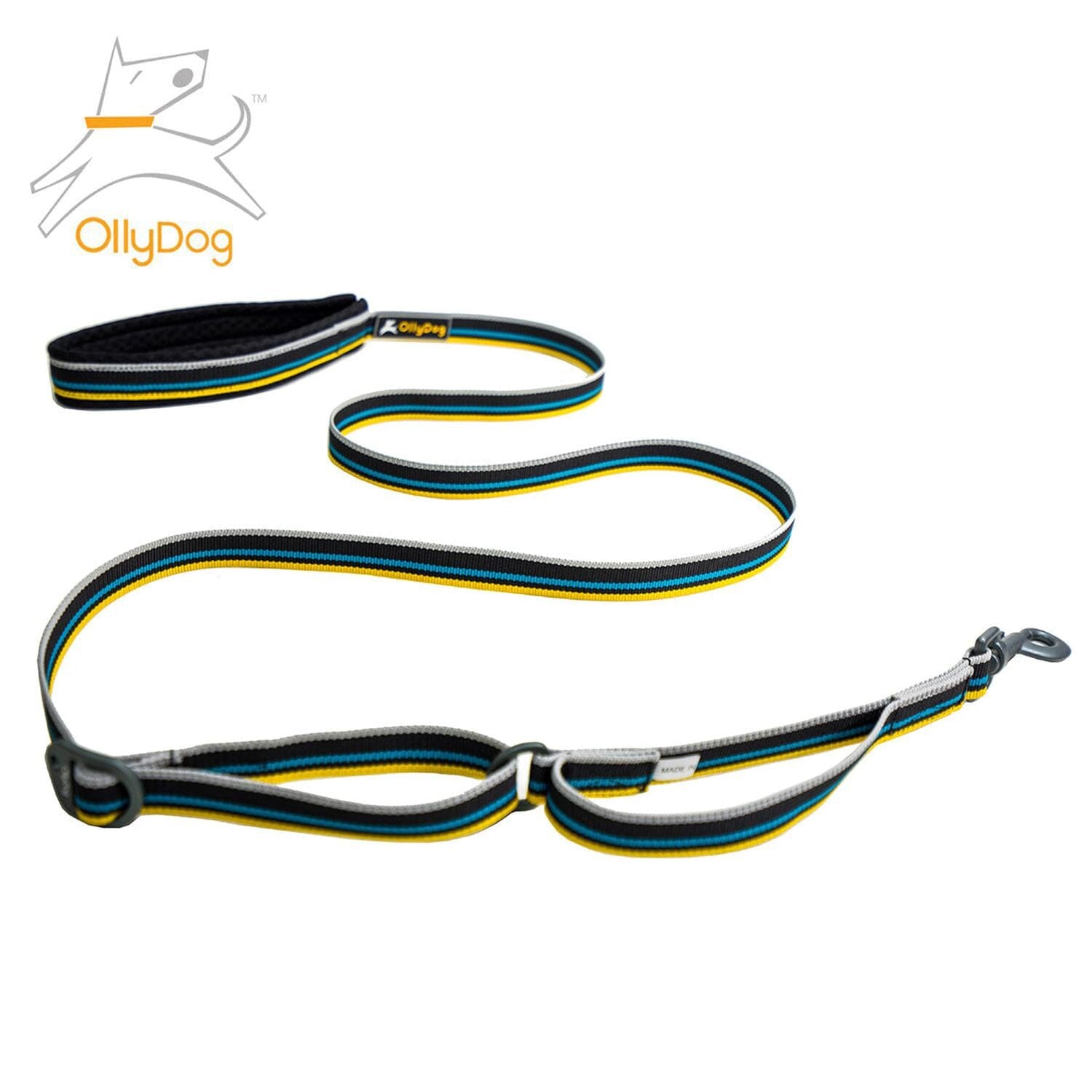 Correa Urbana para Perro ANTHRACITE Negro Ollydog Ollydog 