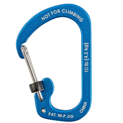 Mosquetón de Aluminio con Seguro SLIDELOCK Azul Nite Ize Nite Ize 