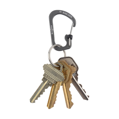 Mosquetón de Aluminio con Seguro SLIDELOCK Azul Nite Ize Nite Ize 