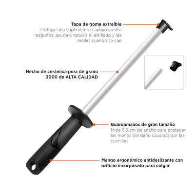 Afilador de Cerámica Blanco Sharpal Afilador Sharpal 