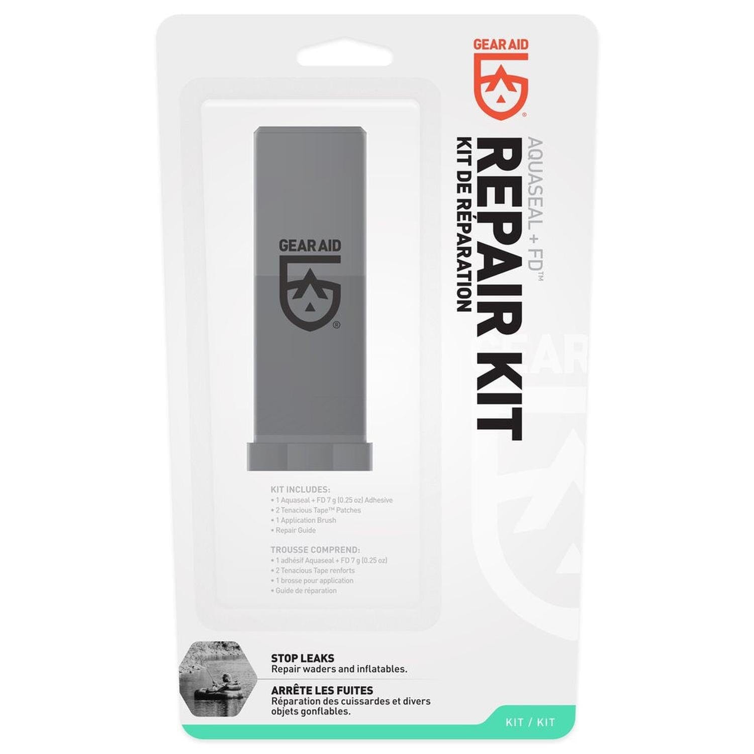 Parches con Kit de Reparación para Neopreno Blanco y Negro Gear Aid Parches Gear Aid 