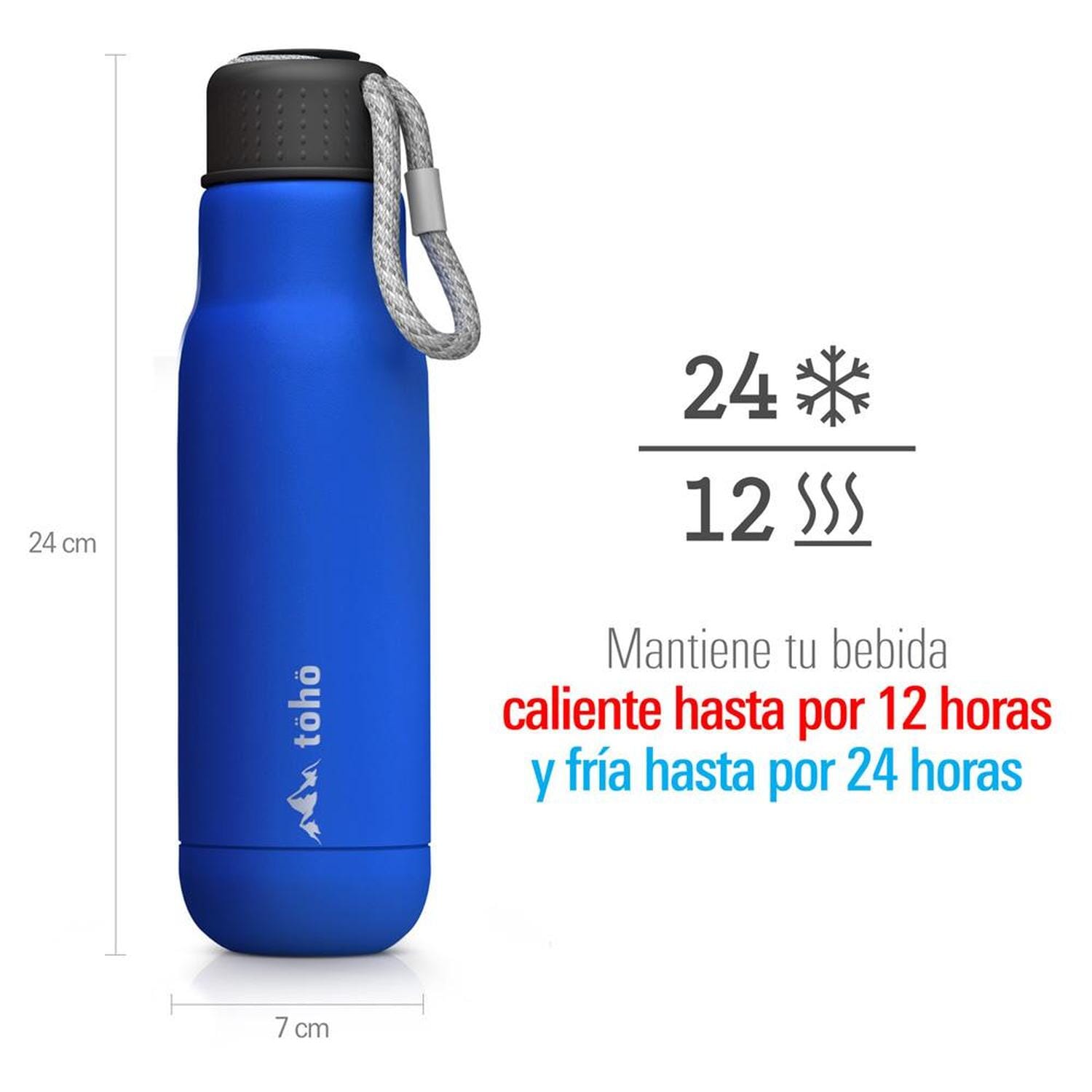 Termo de Acero Inoxidable de 500 ml Azul Toho Outdoor Toho Outdoor 
