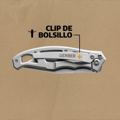 Navaja Combinada PARAFRAME I Plata Gerber Gerber 