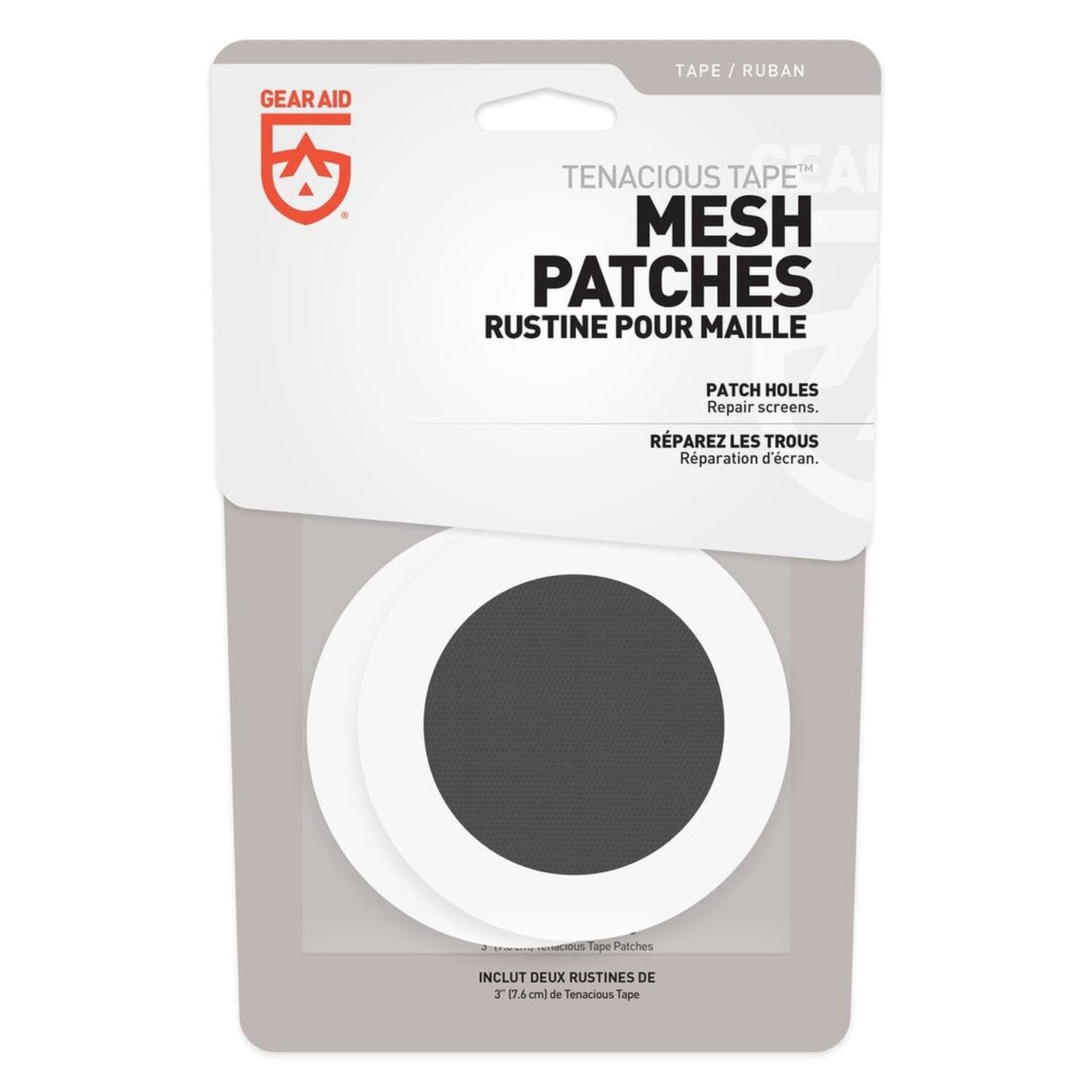 Parche de Malla para Mosquiteros Negro Gear Aid Parches Gear Aid 