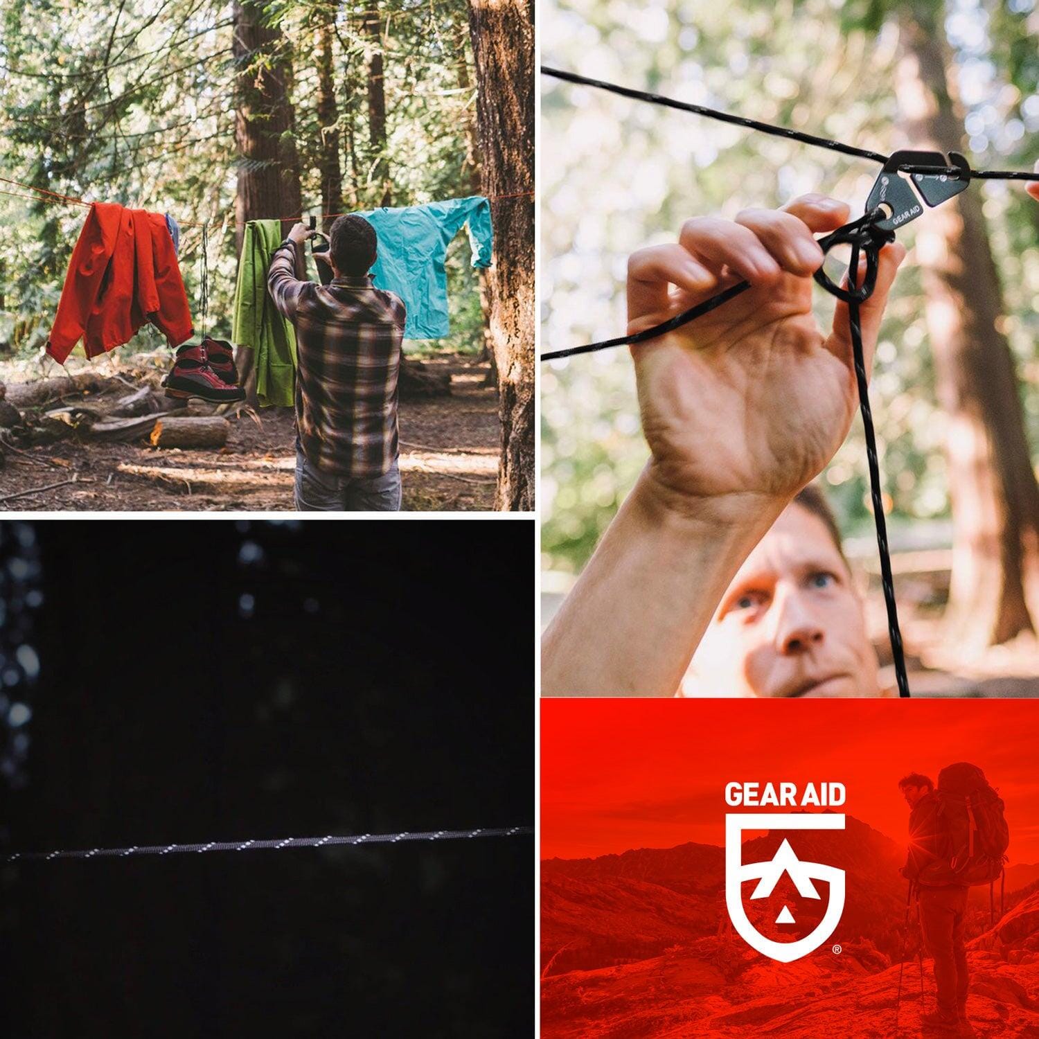 Kit de Cuerda con Tensores GUYLINE KIT Gear Aid Tensores Gear Aid 