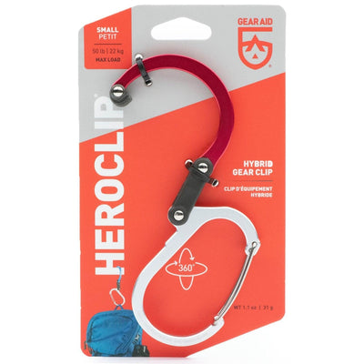 Mosquetón Giratorio Chico HEROCLIP Rojo Gear Aid Gear Aid 