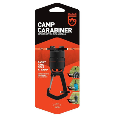 Mosquetón para Cuerdas CAMP CARABINER Negro Gear Aid Linterna Gear Aid 