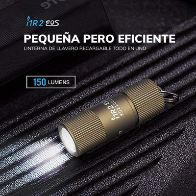 Mini Linterna Recargable de Bolsillo I1R 2 EOS Beige Olight Olight 