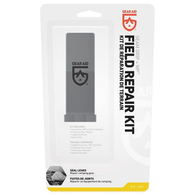 Parches con Kit de Reparación SEAM GRIP WP-K Blanco y Negro Gear Aid Parches Gear Aid 